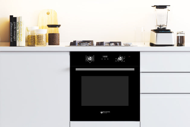BLACK GLASS OVEN EAS ELECTRIC EMV701DGN