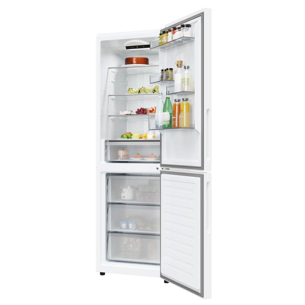 Frigorífico Combi Candy CNCQ2T618EW, No Frost, 185 cm, 355 L, 4 Cajones, Eficiencia E - Blanco