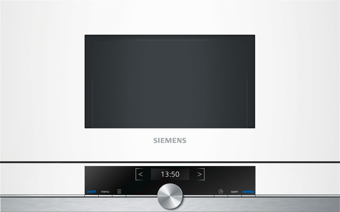 MICROONDAS INTEGRABLE SIEMENS IQ700 BF634LGW1 21L S/P CRISTAL BLANCO 900W