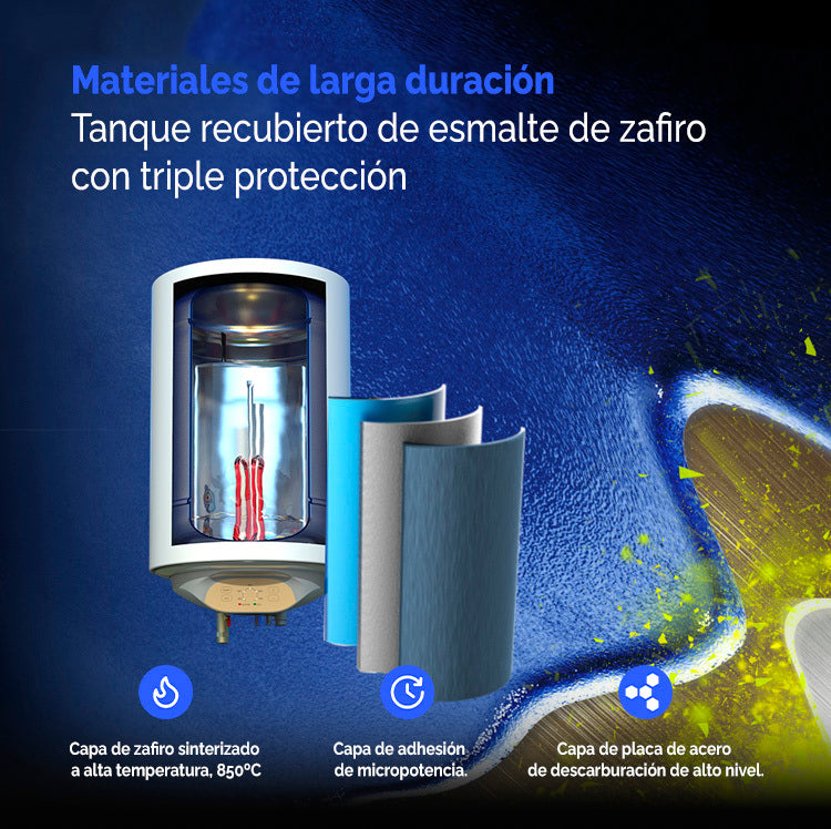 Teka Smart Control vertical electric water heater with 30 litres and LED temperature indicator