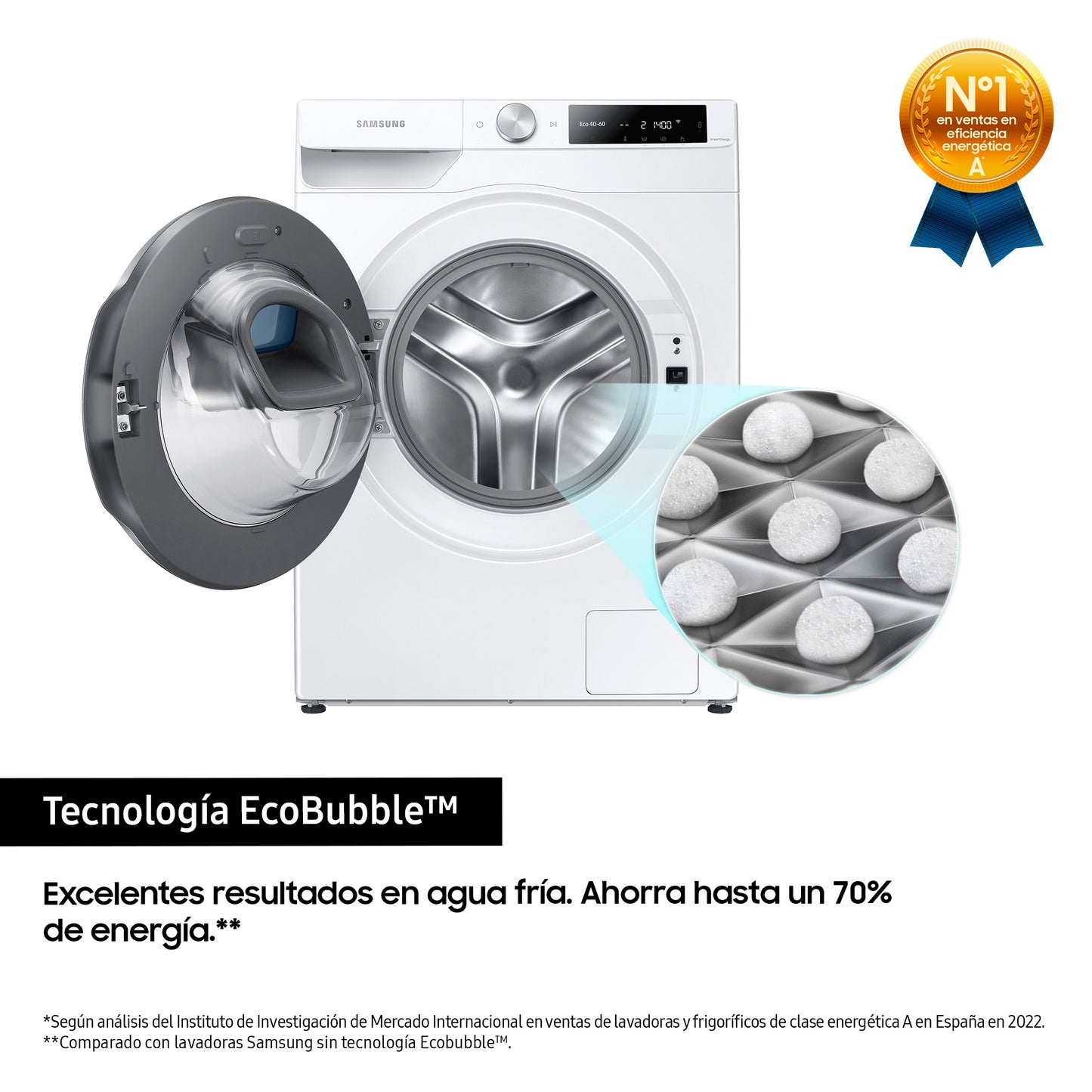 SAMSUNG WASHER WW90T684DHE 9KG 1400RPM BCA ATD AW