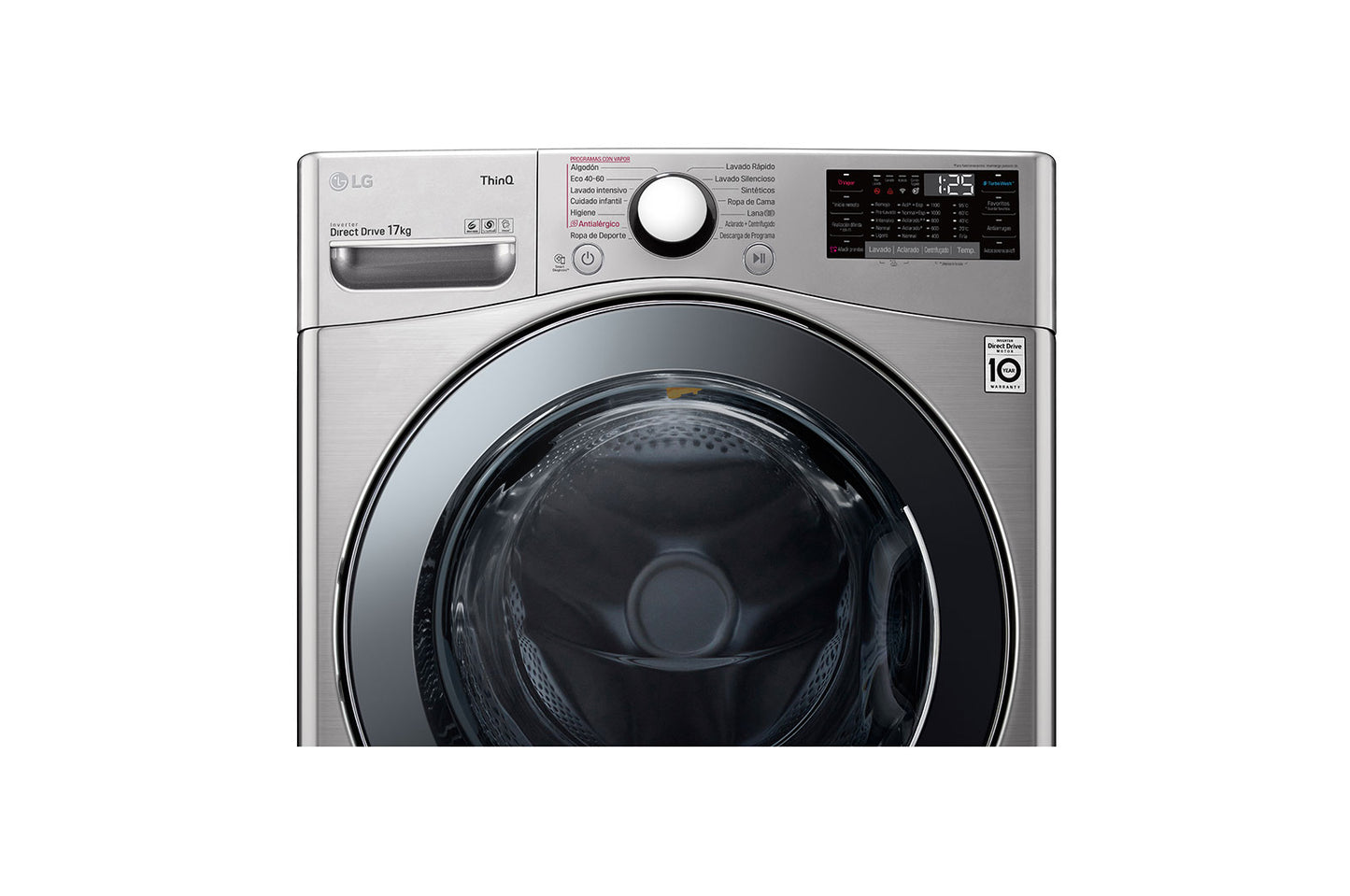 Midea Washing Machine MF100W90BAW, 9Kg, 1400RPM, A