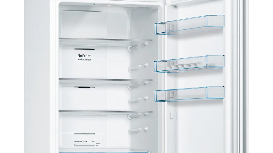 Frigorífico Combi Bosch KGN392WEF 203x60x66cm Clase E Libre Instalación