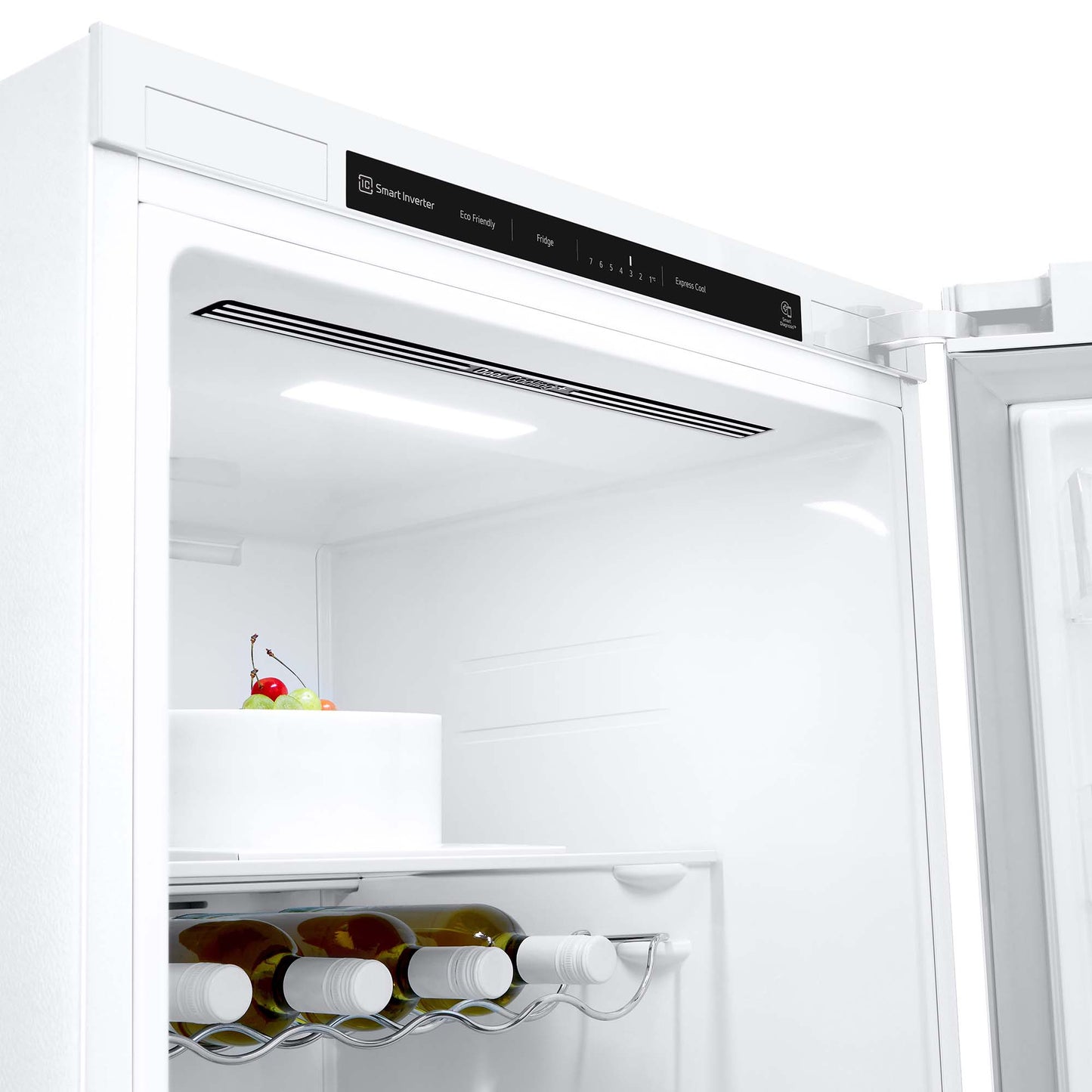 FRIGORIFICO VERTICAL 1 PUERTA LG GLT51SWGSZ 186x60 1P NOFROST BLANCO