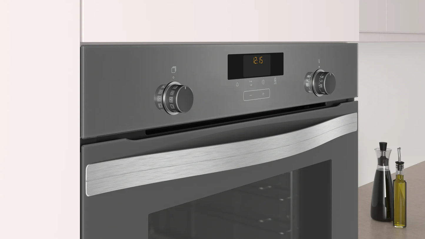 BLACK RUSTIC OVEN EAS ELECTRIC EMV56RN