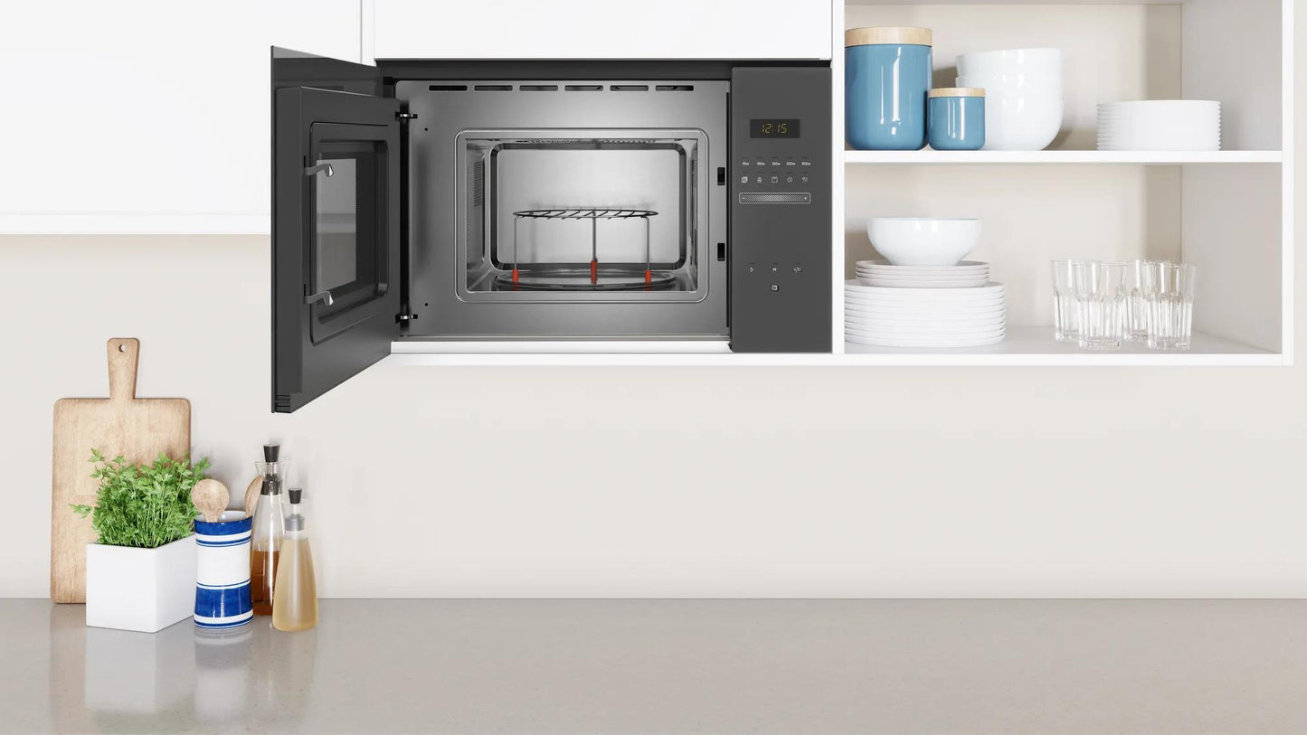 MICROONDAS INTEGRABLE - Balay 3CG5172A2, 1270 W, 5 niveles potencia, 20 l, Gris