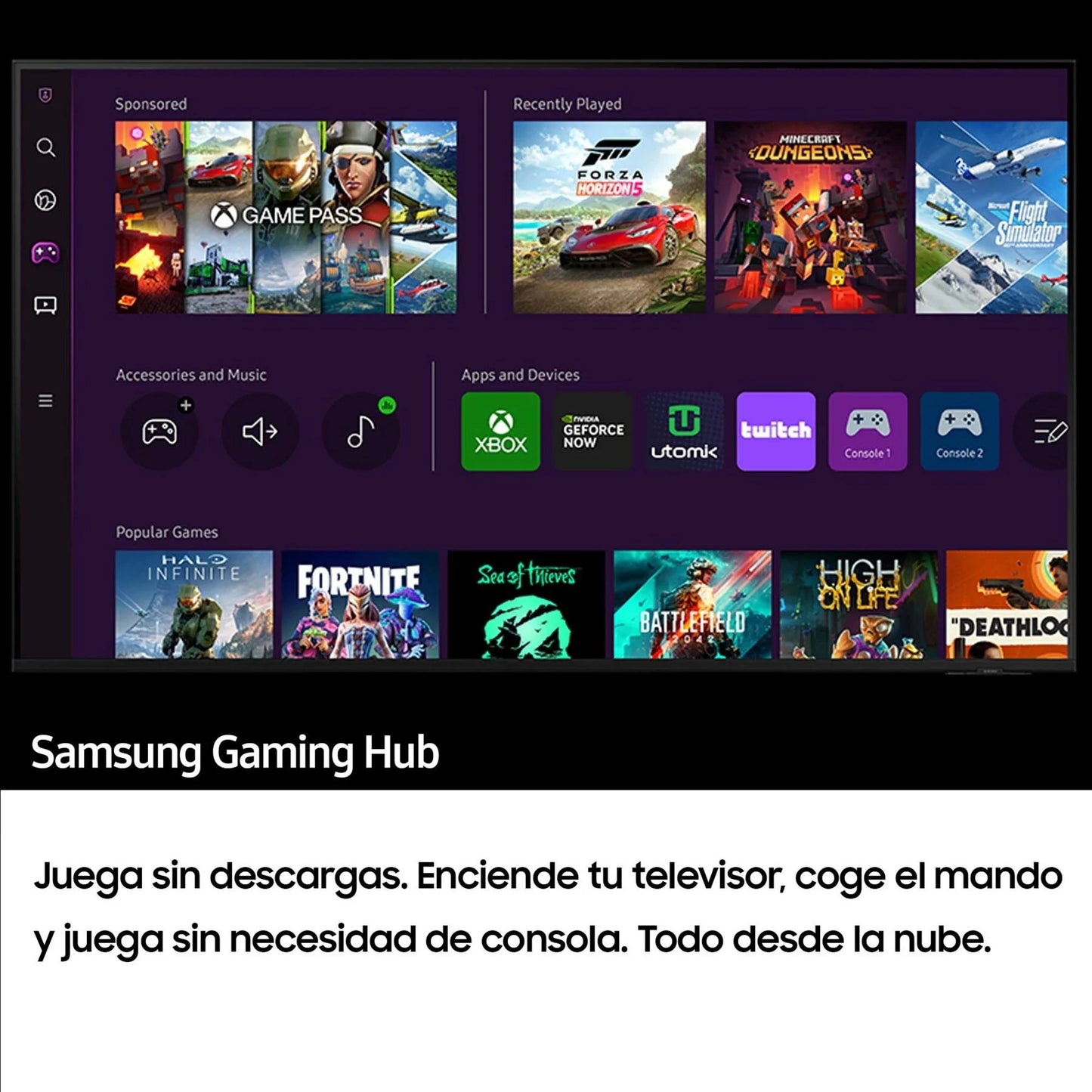 TELEVISOR SAMSUNG 65" CRYSTAL UHD SMART TV