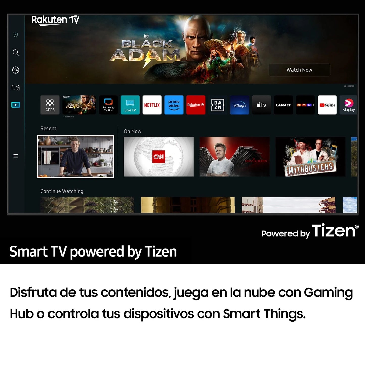 TELEVISOR SAMSUNG 65" CRYSTAL UHD SMART TV
