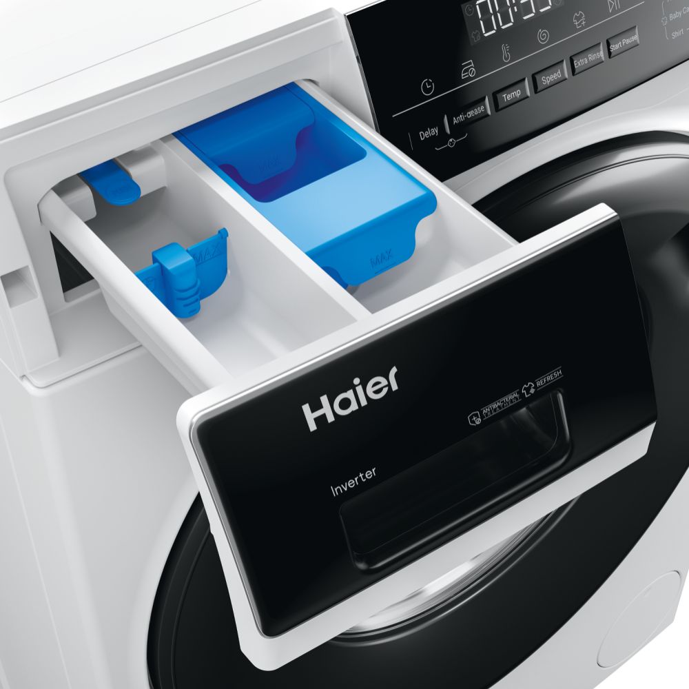 HAIER FRONT LOAD WASHER HW100B14939IB, 10kg, 1400rpm, A