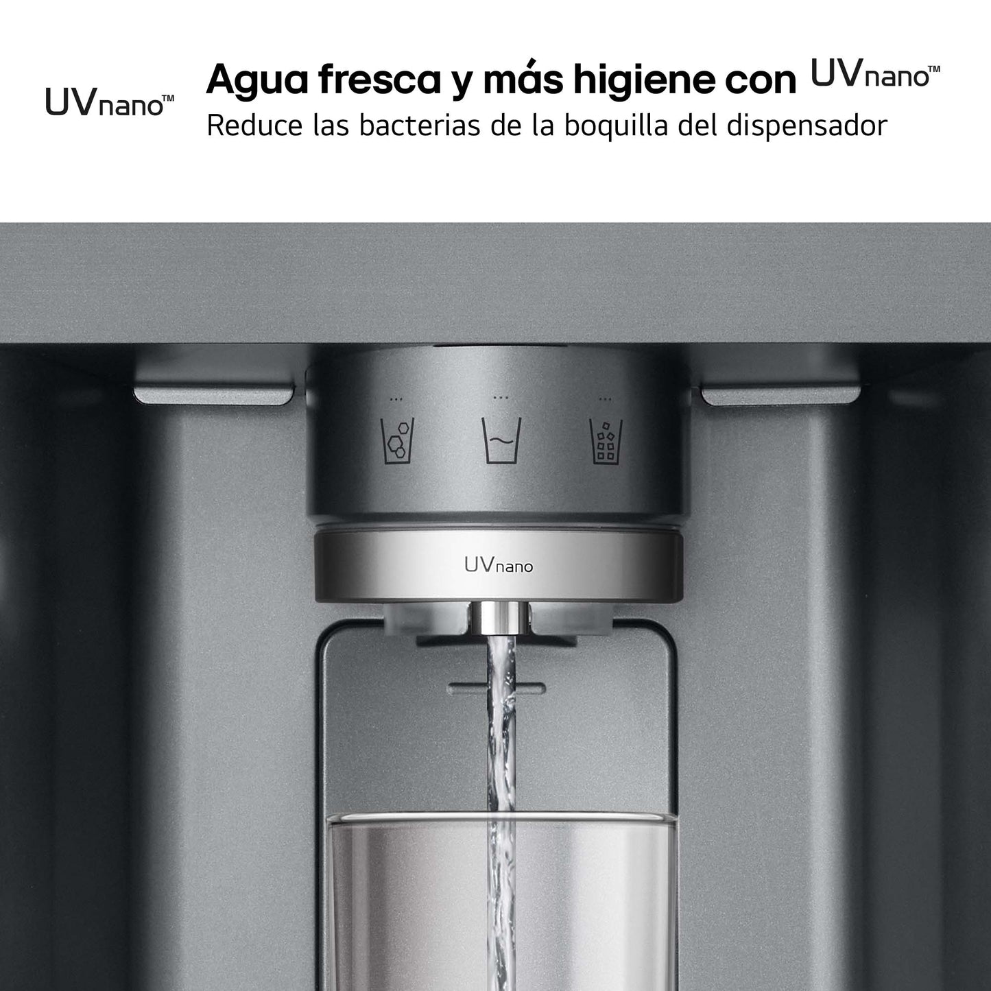 Frigorífico americano - LG InstaView Door-In-Door™ GSXE81PYBD, No Frost, 179 cm, 628 l, DoorCooling+™, Inoxidable antihuellas