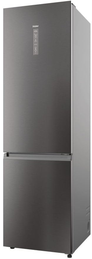 Haier 3P Combi Refrigerator HTR3619ENMN, 190x60cm, NFR, E, Inox