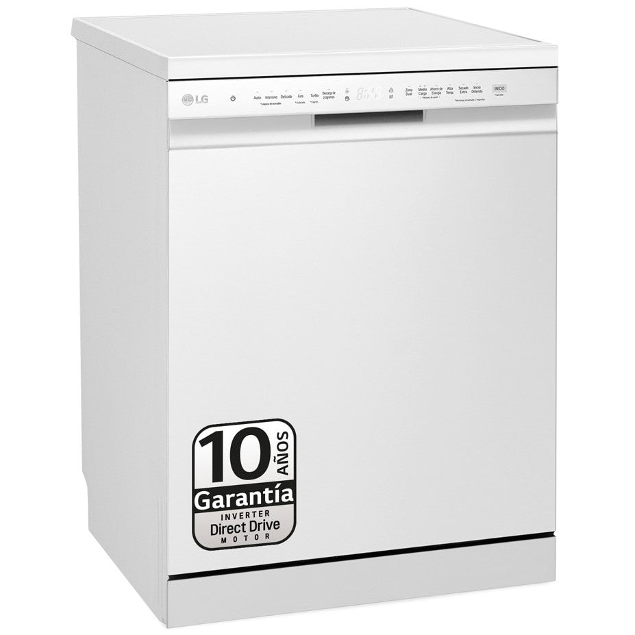 LG DF365FPS FREE-STANDING STAINLESS STEEL DISHWASHER 14 PLACES 10 PROGRAMS 60CM