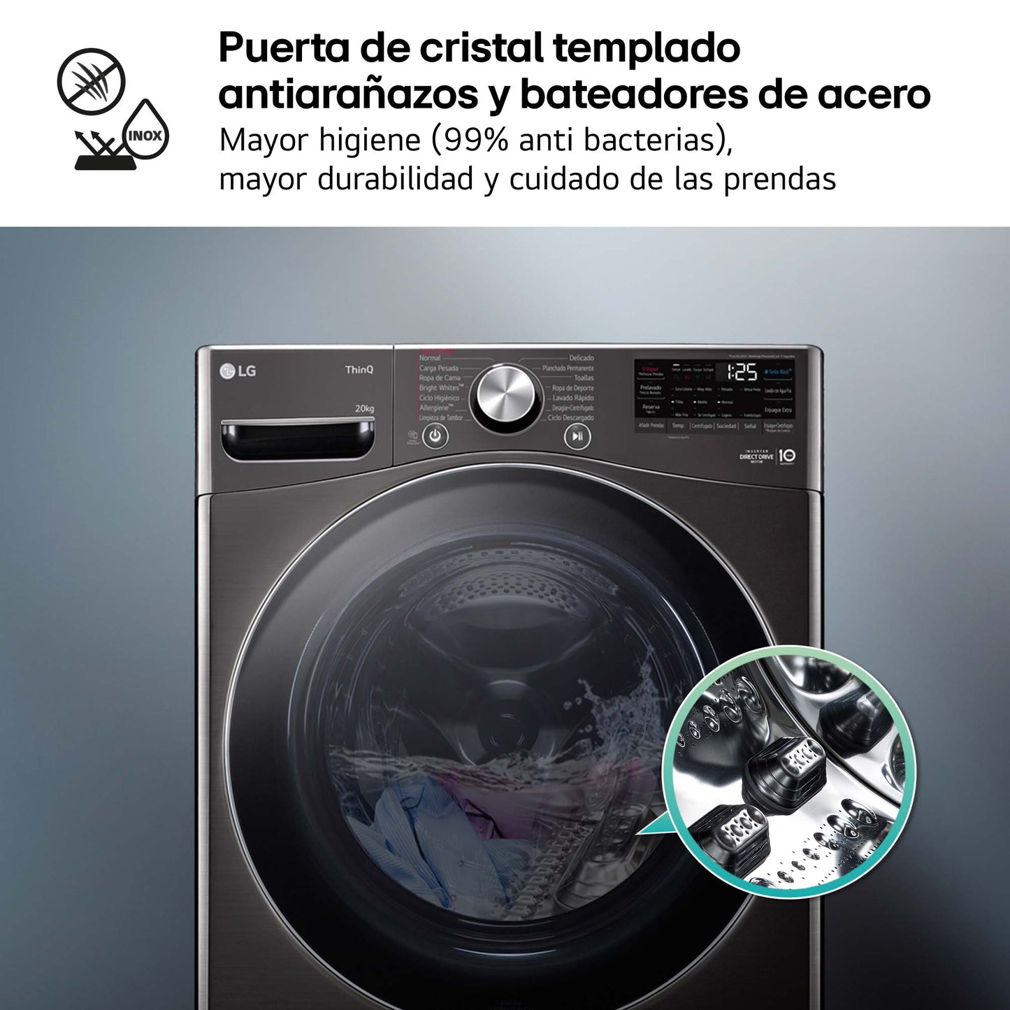 CF JOHNSON NAVIA80 8KG 1200RPM WASHER