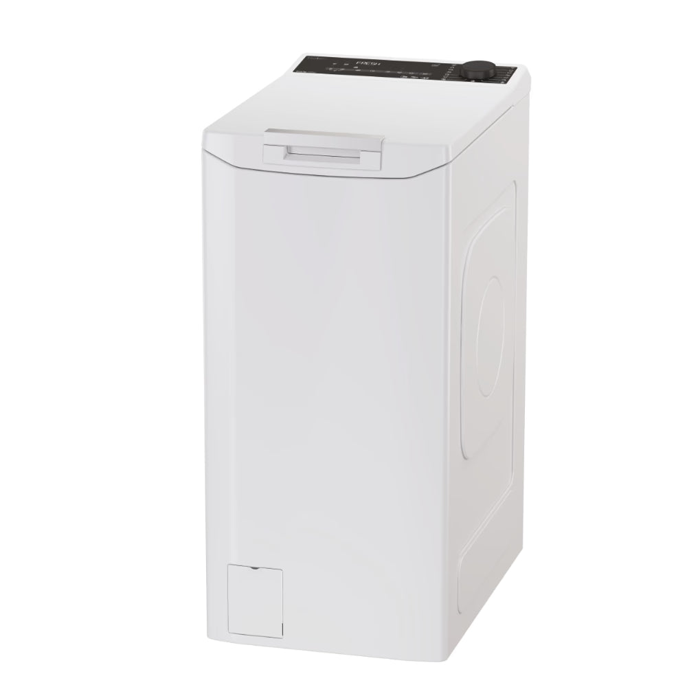 Midea MF100T80B/W-ES Top Loading Washing Machine, White, 8 kg, 1300 rpm, A