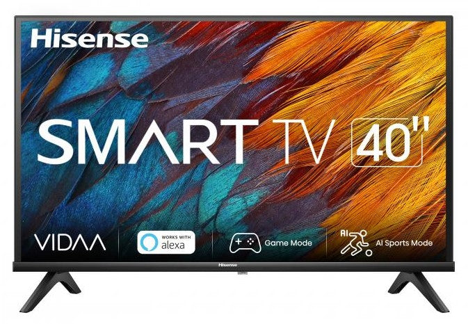 TELEVISOR HISENSE 40" FULL HD READY SMART TV VIDAA 6