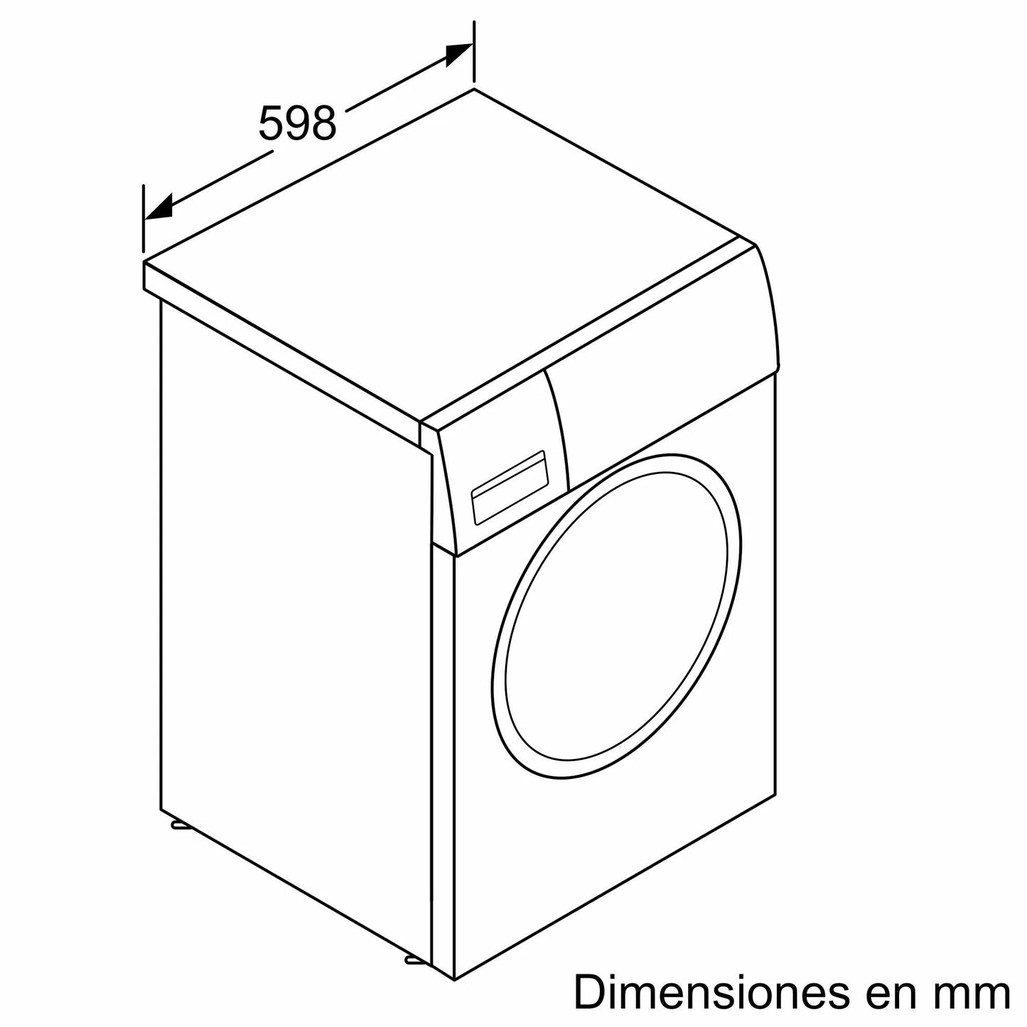 Balay 3TS3106BD washing machine, 10kg, 1400rpm, A, Dosing