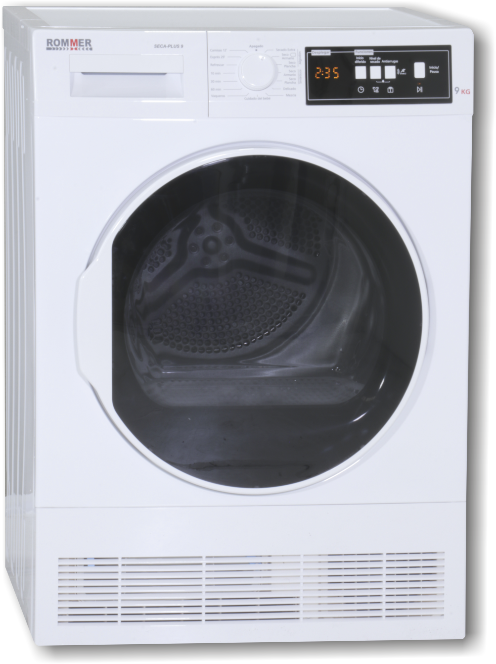 Secadora Rommer SECAPLUS9, 9kg, Condensacion, B