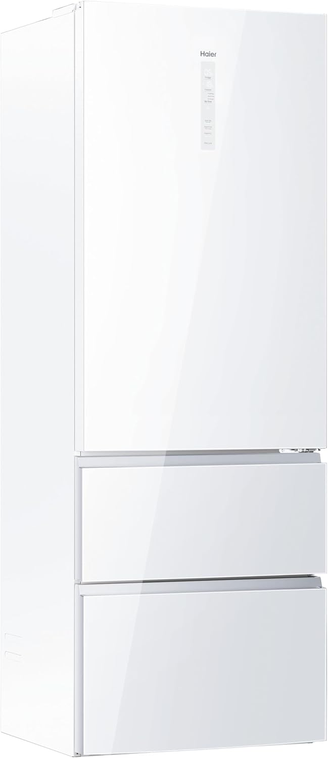 OFERTA FRIGORIFICO COMBI HAIER 3D NOFROST CRISTAL BLANCO 201 cm x 70 cm HTW7720DNGW