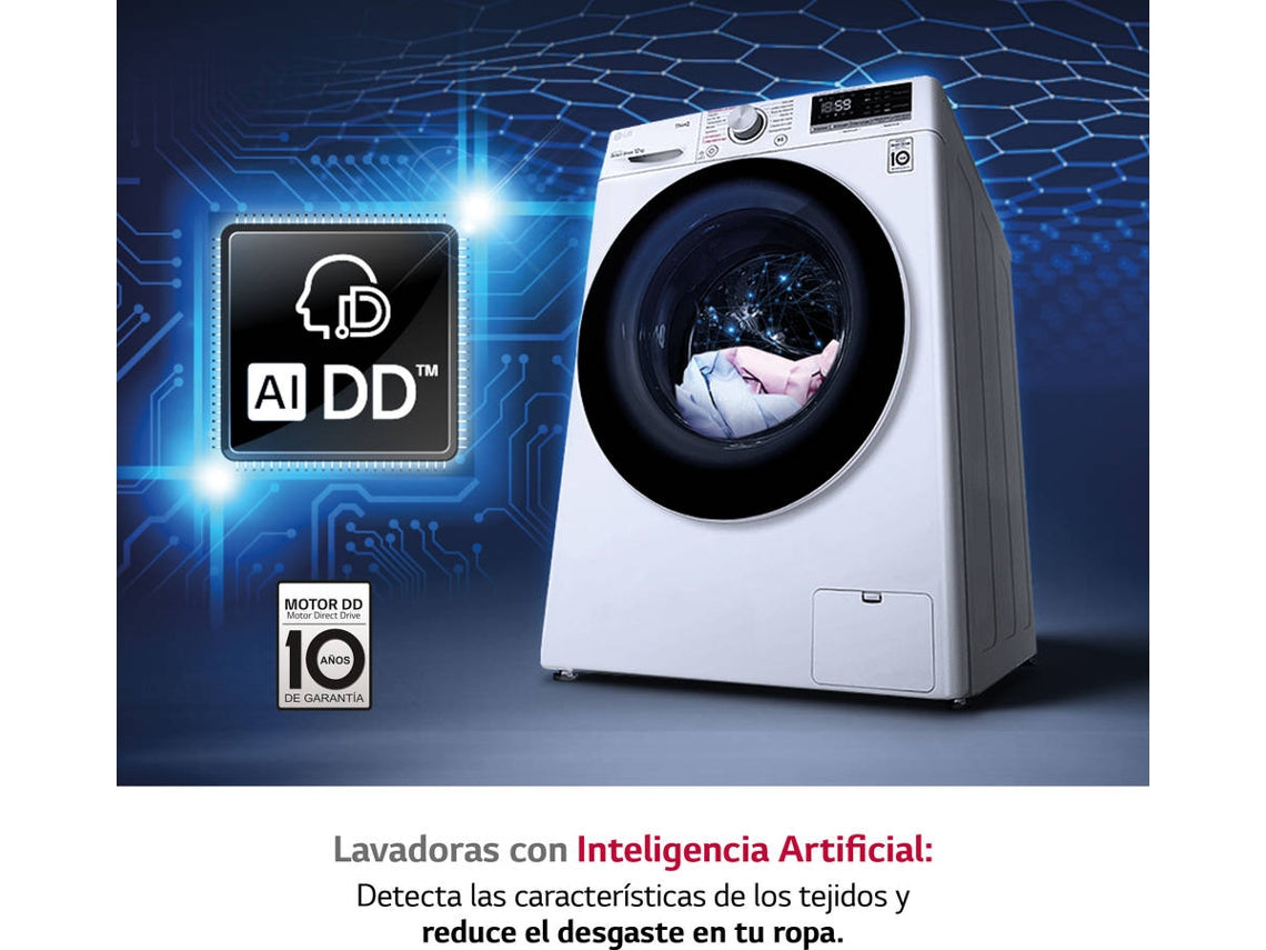 Midea Washing Machine MF100W90BAW, 9Kg, 1400RPM, A