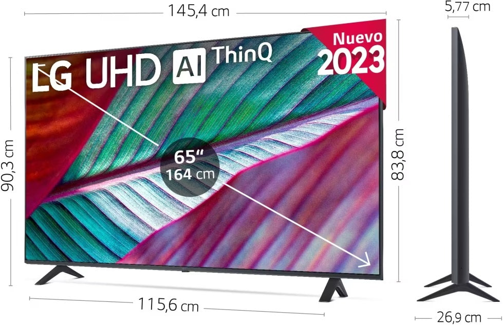 TELEVISOR LG 65" (164CM) 4K UHD. SMARTV