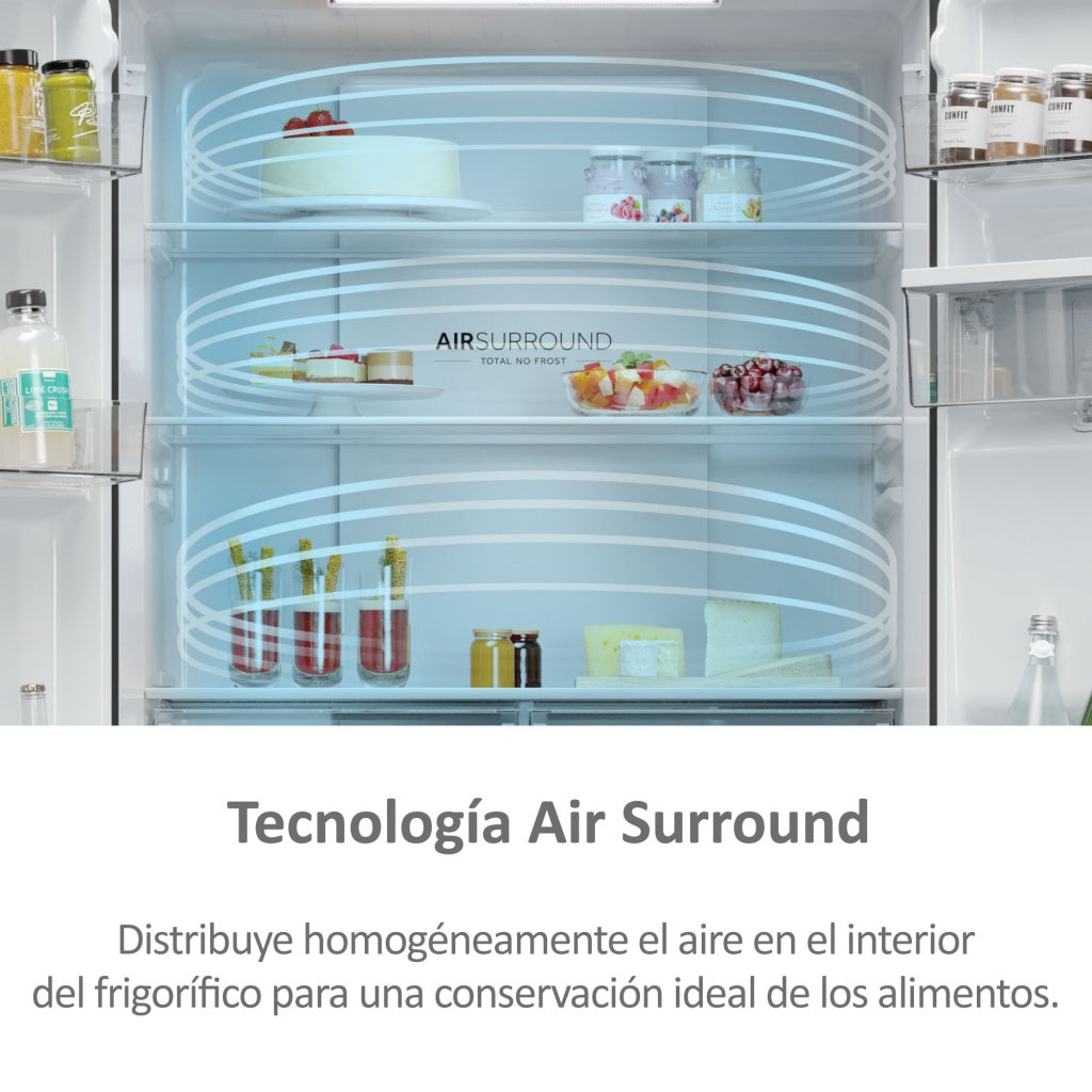 Haier Total No Frost Side by Side Refrigerator HCR3818EWMM Water Dispenser