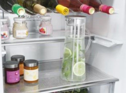 Haier 3P Combi Refrigerator HTR3619ENMN, 190x60cm, NFR, E, Inox