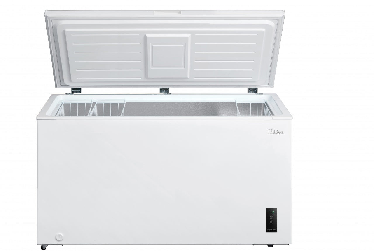 Arcon Congelador horizontal Midea MDRC564FEE01,85x141,6 CM CLASE E 418 LTS