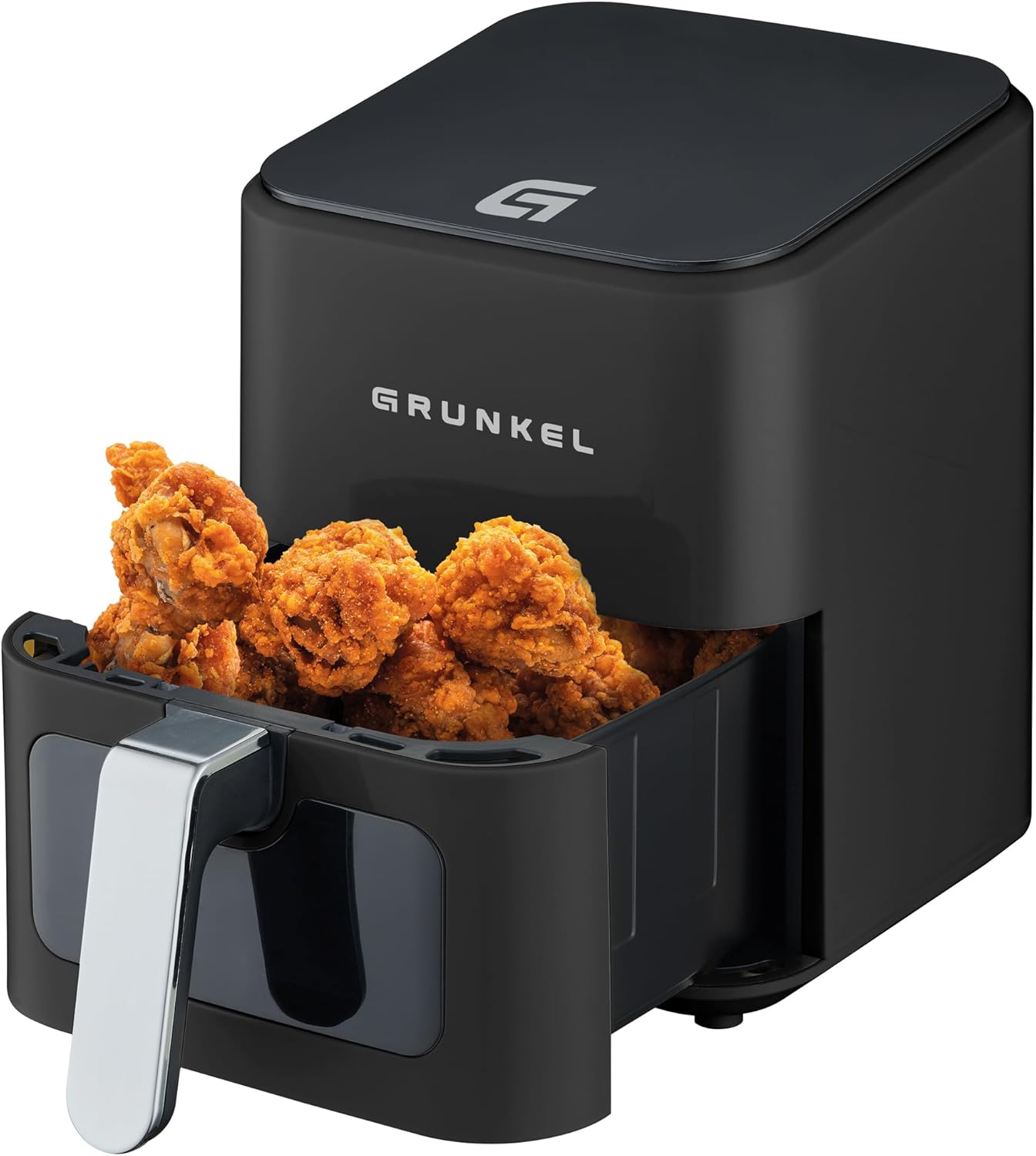 Grunkel BlackEasyFryer Air Fryer, 1200 W, 4 Liters, 7 Programs, Black