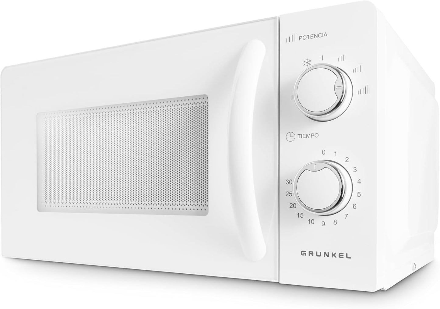 Microondas Grunkel MWG20MI, 20L, Blanco,