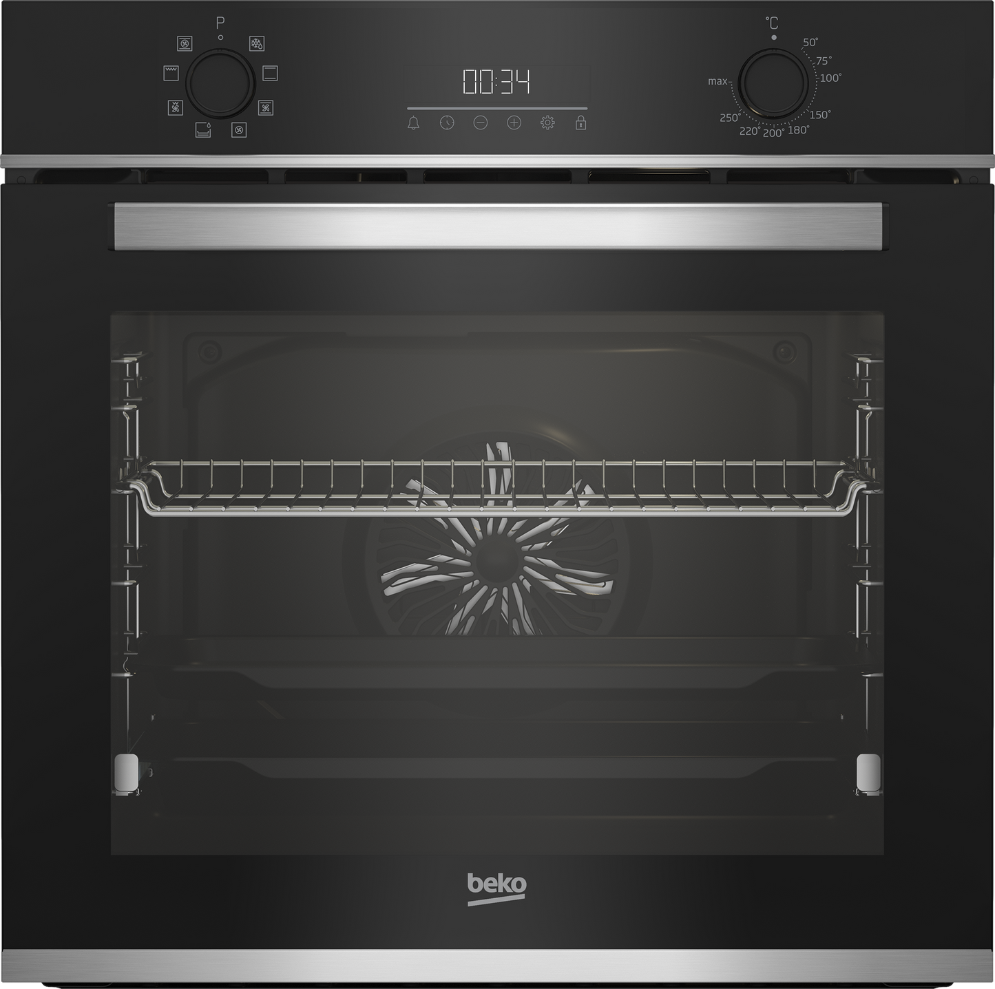 Multifunction Oven - BEKO BBIM13300XD, Built-in + Free-standing, Grill, Yes, 1 l, 60 cm, Stainless Steel