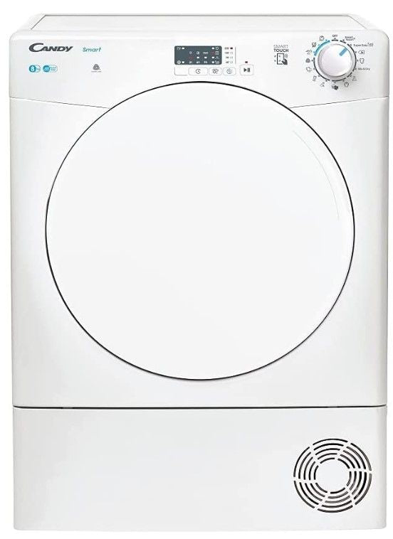 Secadora Candy CSEC8LFS, Blanco, 8 kg, Condensacion, B