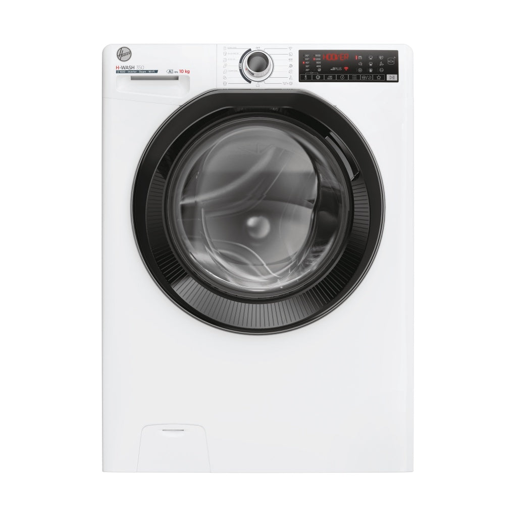 HOOVER H3WPS6106TAMBS WASHING MACHINE - 10 kg, 1600 rpm, class A-10%, steam program, 78 dB, white