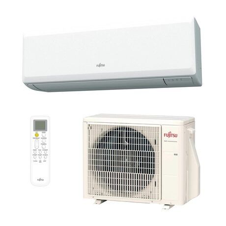 Aire acondicionado Split 1x1 Fujitsu ASY35-KP, 2.924 kcal/h frío / 3.440 kcal/h calor, R32, A++ /A+.
