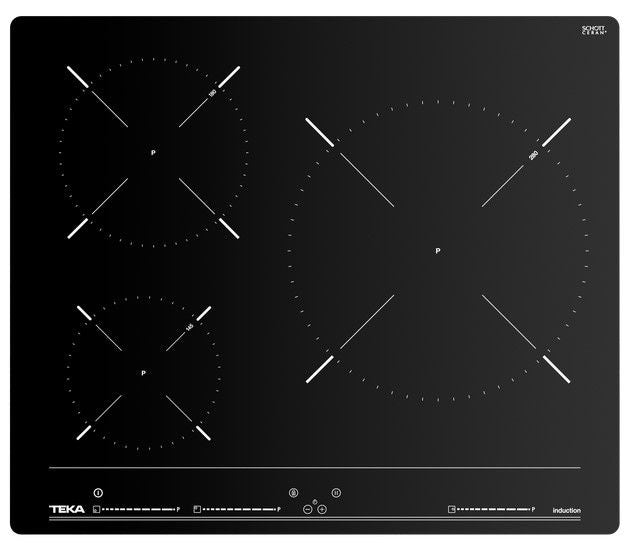 VITROCERAMICA INDUCCION TEKA IBC63010MSS, 3 zonas