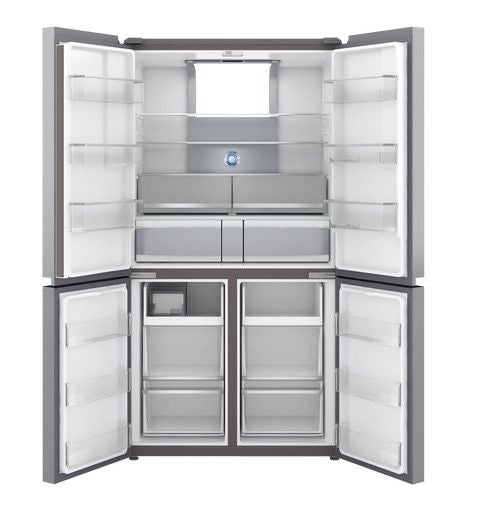 Teka American 4P Refrigerator RMF77920SS, 193x90.5cm, E, Stainless