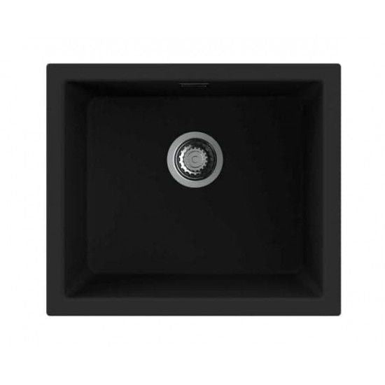 Nodor NorGranite 45.40 1B BK Undermount Sink Rectangular Granite