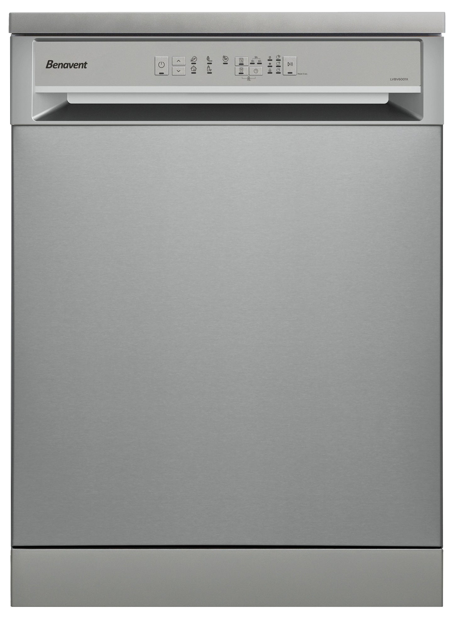 Lavavajillas Benavent LVBV6001X, 12Cub., 60cm, E