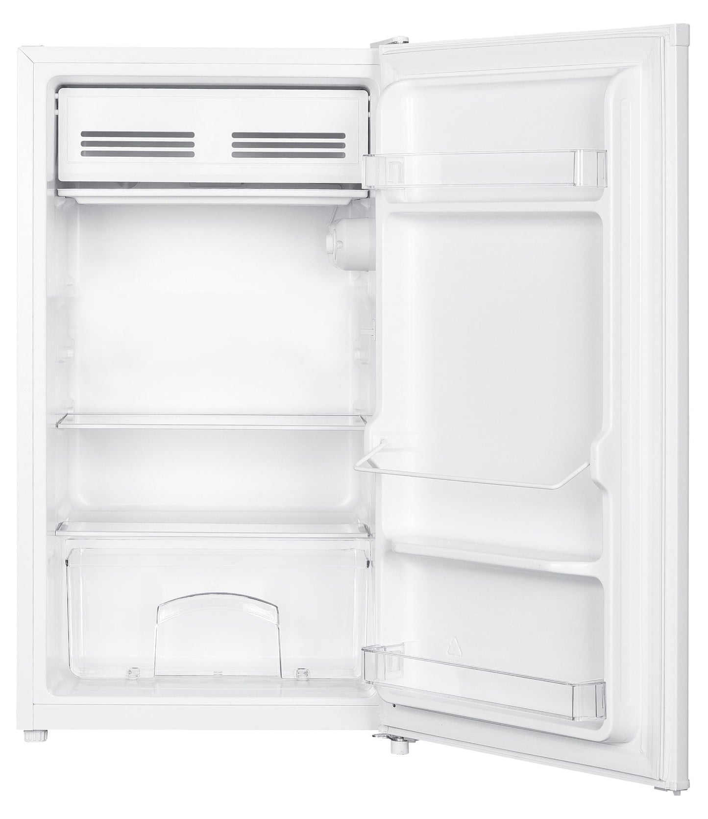 Benavent TTBHE8548W 1P Refrigerator With Freezer, 84x48cm, F, White