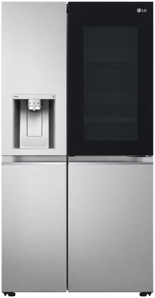 Lg American refrigerator GSXV90MBAE, Inox, 179 cm, No Frost, E