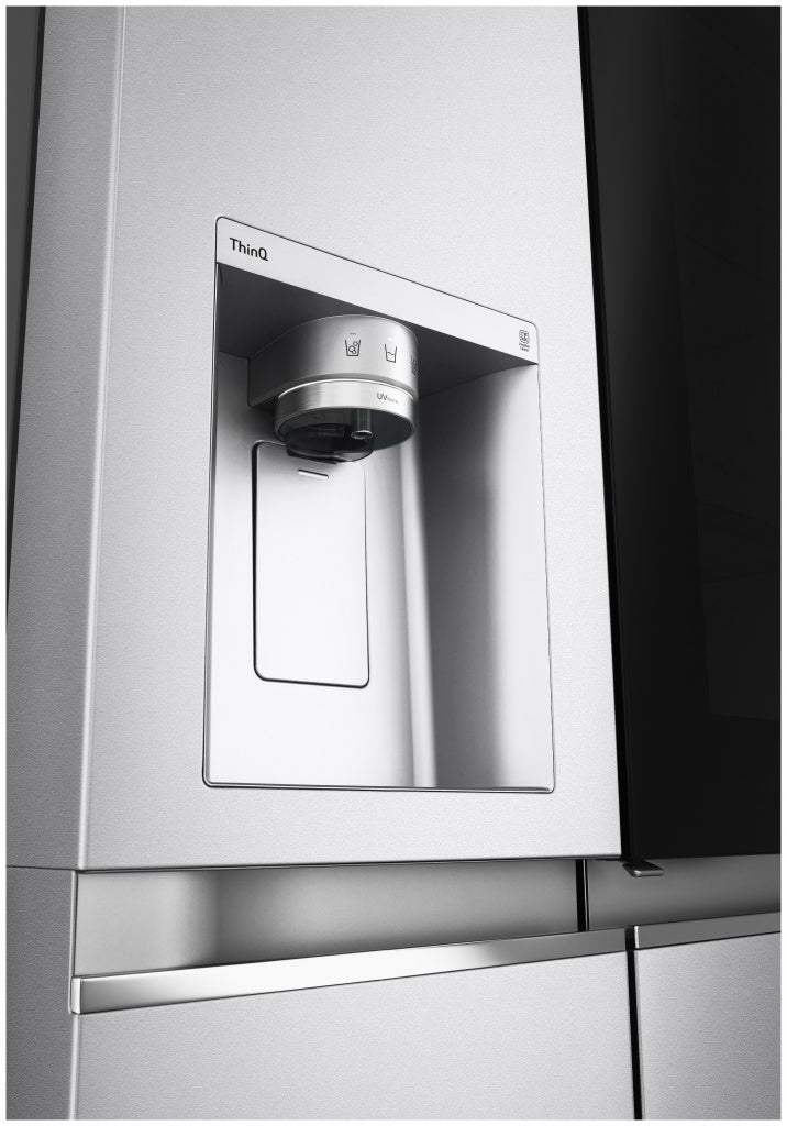 Lg American refrigerator GSXV90MBAE, Inox, 179 cm, No Frost, E