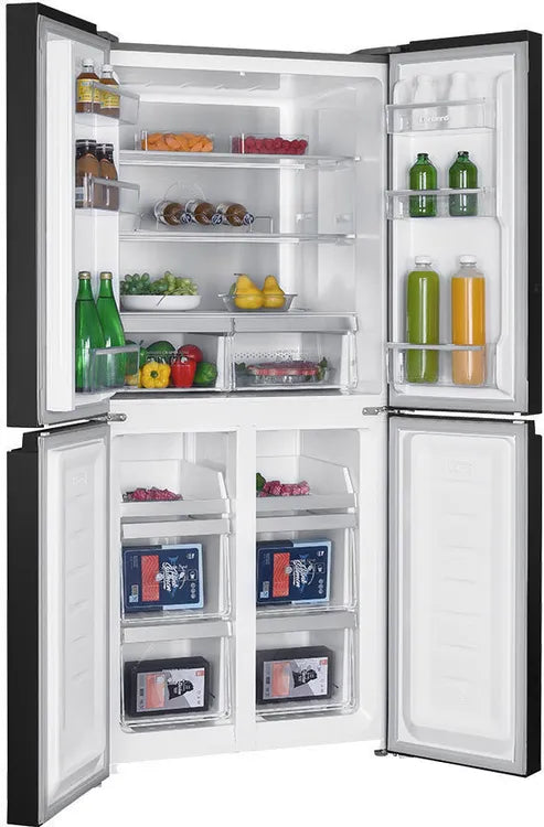 CORBERO FRIGORIFICO CF4PH7823NFDXMAD AMERICANO 4P 180X79CM, E, DARK INOX