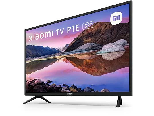 TV LED 32" - Xiaomi TV P1E, HD, Smart TV, DVB-T2 (H.265), Dolby Audio, Negro