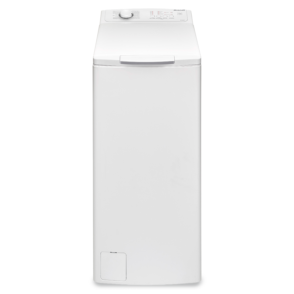 Brandt top loading washing machine 6 kg / 1,200 rpm - BT36026P CLASS C