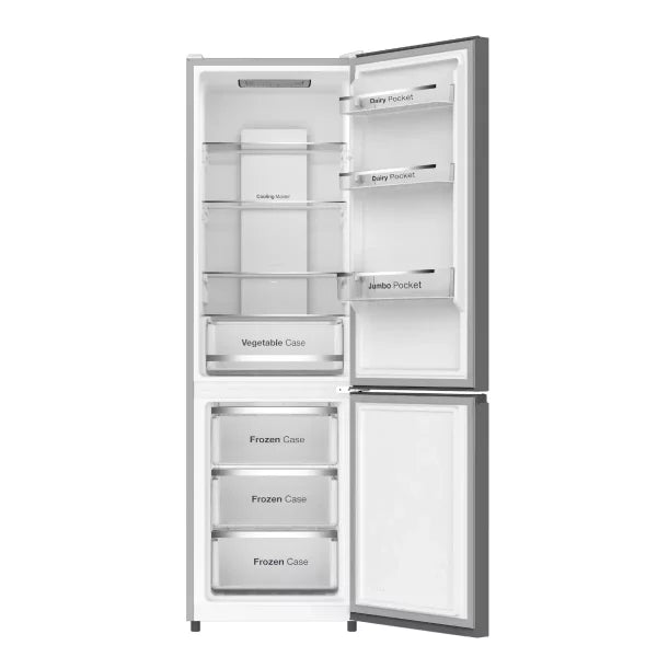 FRÍGORIFICO COMBI VOK 185 CM INOX EFICIENCÍA ENERGÉTICA CLASE E EVR-310NEI