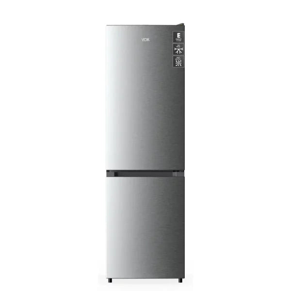 FRÍGORIFICO COMBI VOK 185 CM INOX EFICIENCÍA ENERGÉTICA CLASE E EVR-310NEI