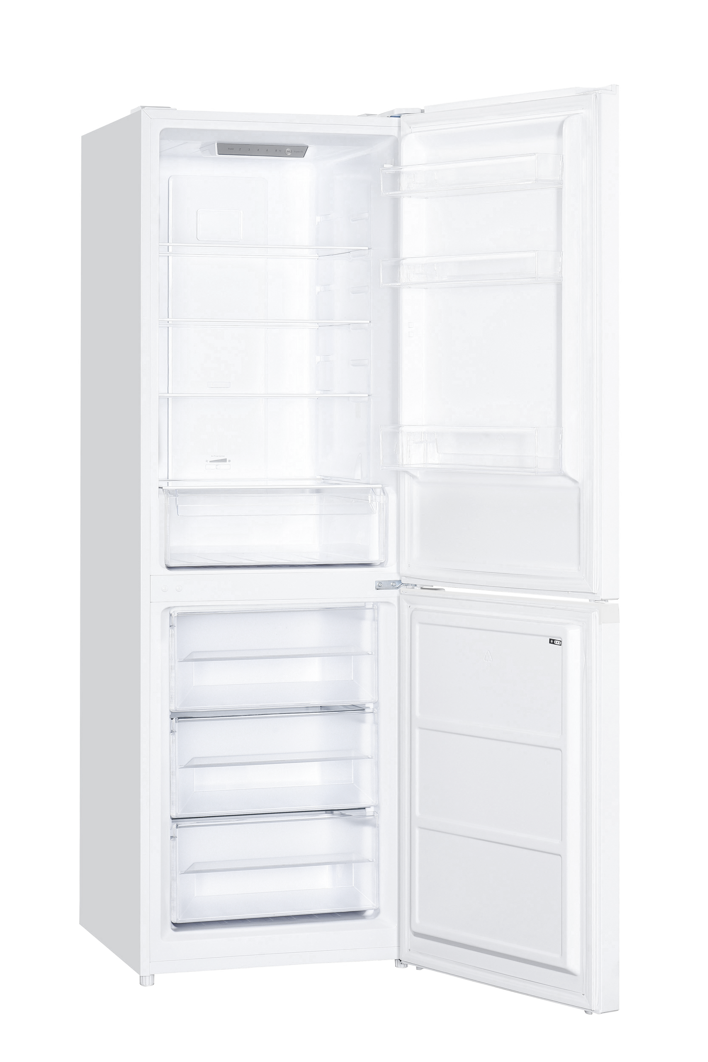 Cobero Combi Refrigerator 185x60cm NoFrost White CCH18522EW