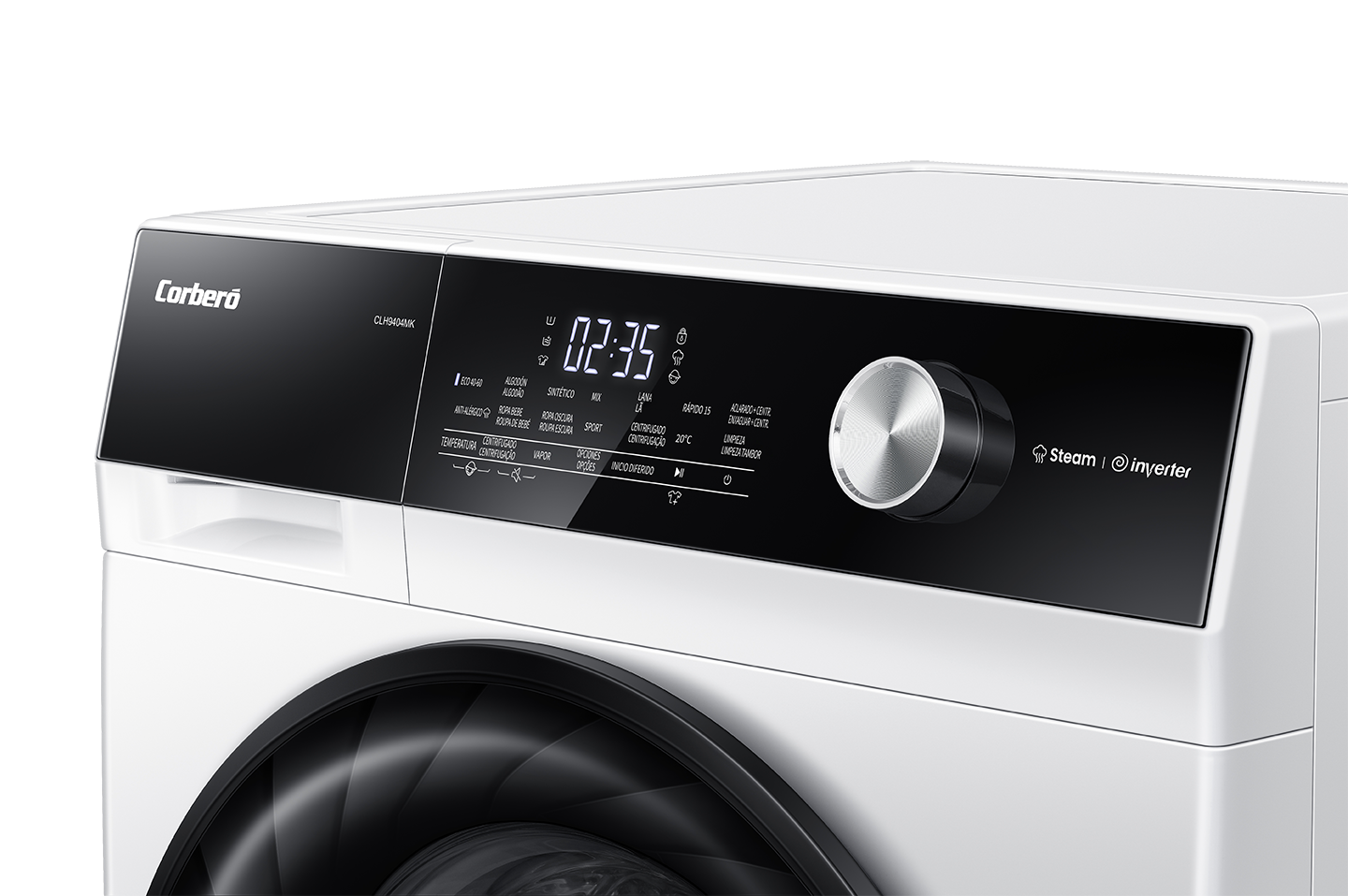 Lavadora Oferta Corbero CLH9404MK, 9kg, 1400rpm, A, Blanco