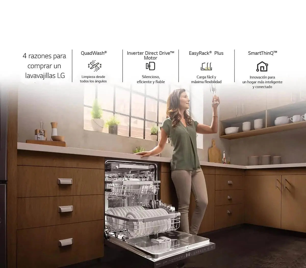 LG DF365FPS FREE-STANDING STAINLESS STEEL DISHWASHER 14 PLACES 10 PROGRAMS 60CM