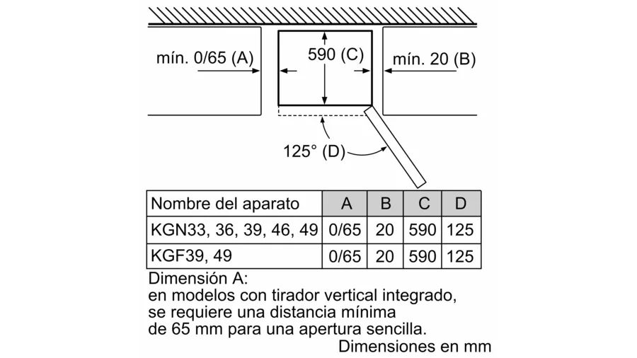 Frigorífico Combi Bosch KGN392WEF 203x60x66cm Clase E Libre Instalación