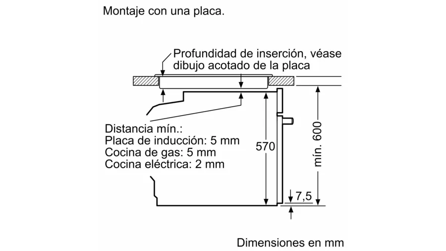 HORNO SIEMENS HB372AES3, MULTIFUNCION., 71L, Pirolisis, Ref. HB372AES3
